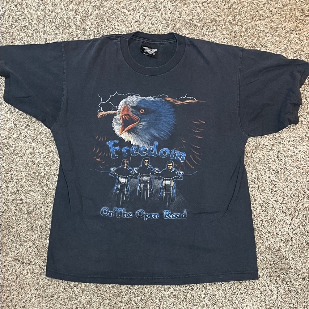 American Biker Tshirt Size XXL
